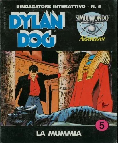 Portada de Dylan Dog: La Mummia