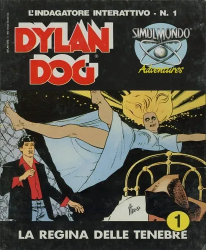 Portada de Dylan Dog: La Regina delle Tenebre