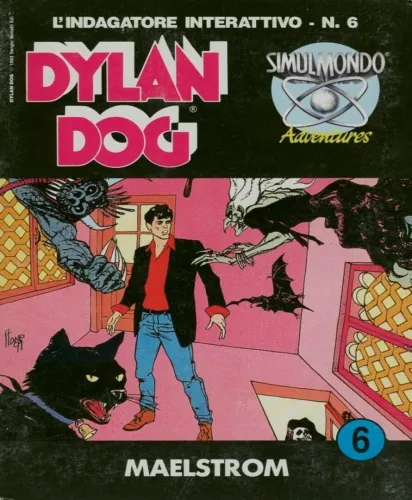 Portada de Dylan Dog: Maelstrom