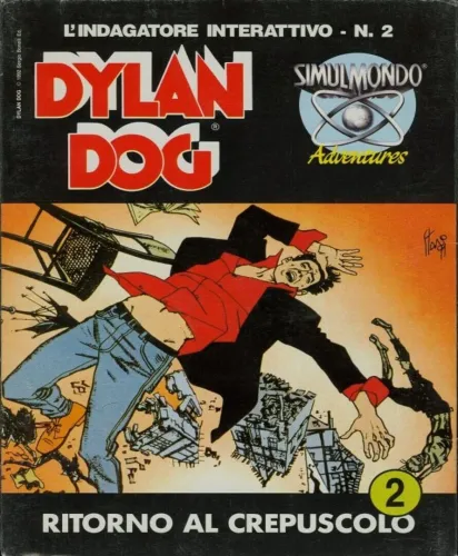Portada de Dylan Dog: Ritorno al Crepuscolo