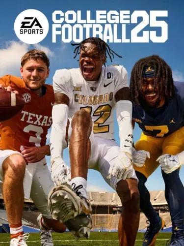 Portada de EA Sports College Football 25