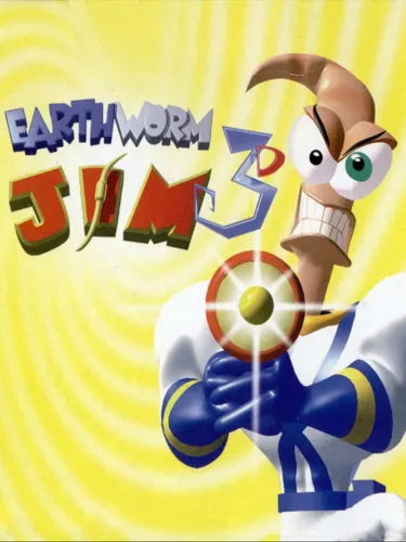 Portada de Earthworm Jim 3D