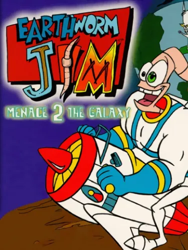 Portada de Earthworm Jim: Menace 2 the Galaxy