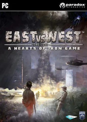 Portada de East vs. West: A Hearts of Iron Game