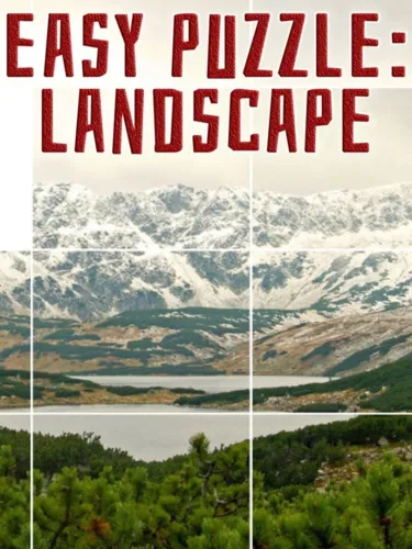 Portada de Easy puzzle: Landscape