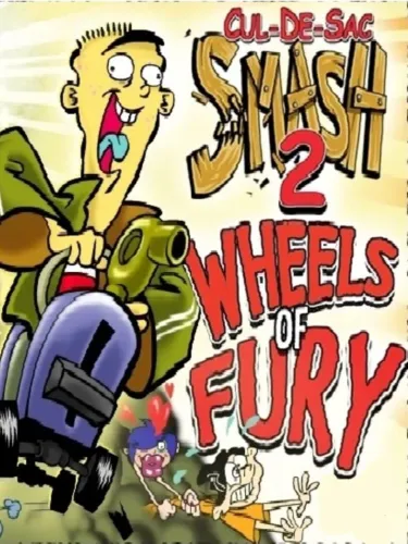 Portada de Ed, Edd n Eddy: Cul de Sac Smash II – Wheels of Fury