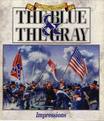 Portada de Edward Grabowski’s: The Blue & The Gray