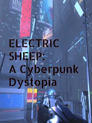 Portada de Electric Sheep: A Cyberpunk Dystopia