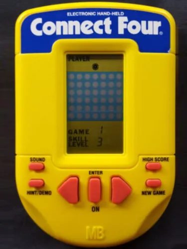 Portada de Electronic Hand-Held Connect Four
