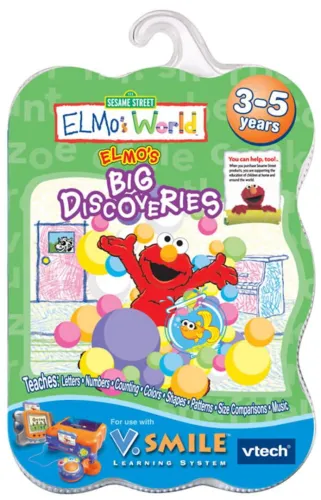 Portada de Elmo’s World: Elmo’s Big Discoveries