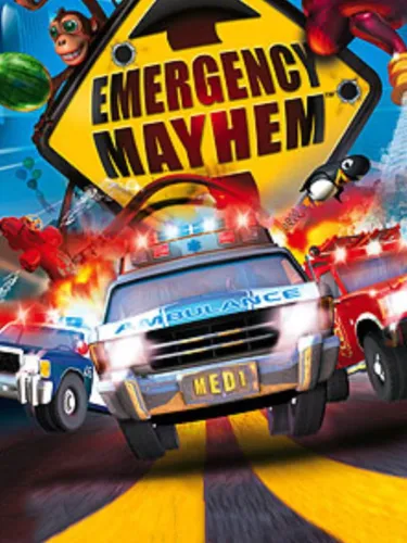 Portada oficial del videojuego Emergency Mayhem