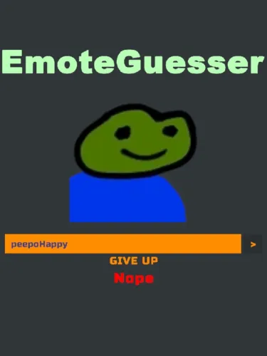 Portada de EmoteGuesser