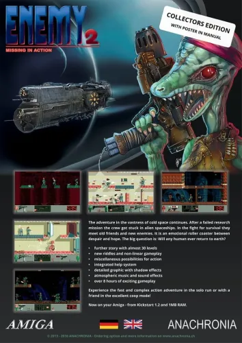 Portada de Enemy 2: Missing in Action