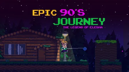 Portada de Epic 90’s Journey: The Legend of Elesha