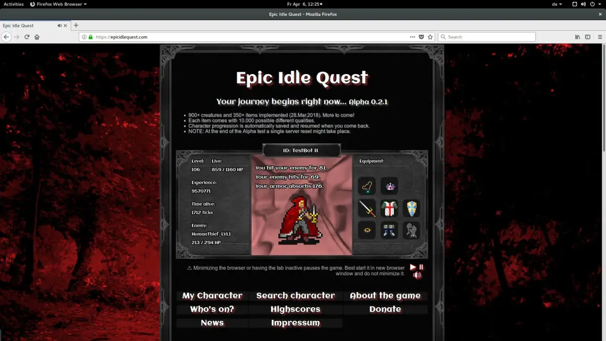 Epic Idle Quest