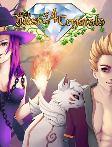 Portada de Epic Quest of the 4 Crystals