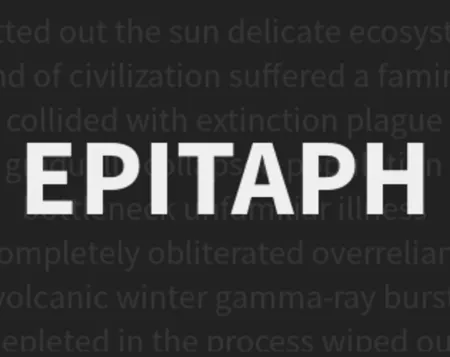 Portada de Epitaph