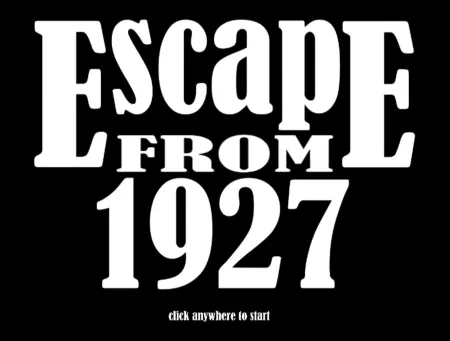 Portada de Escape from 1927