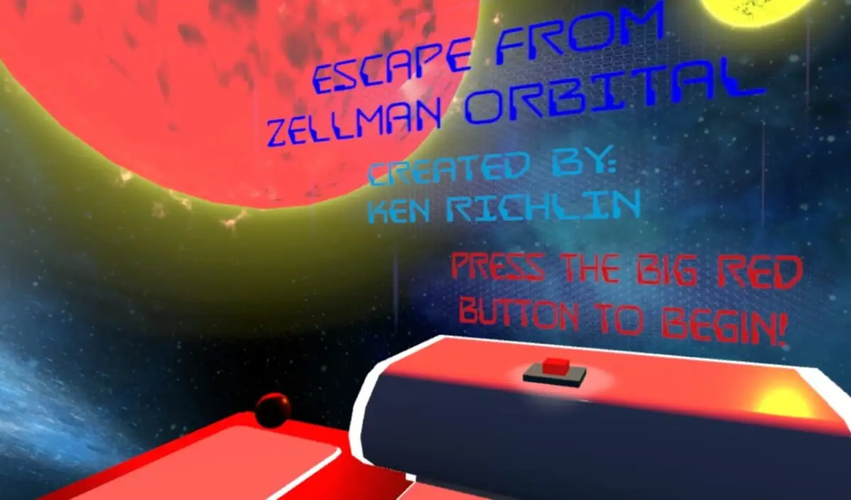 Portada de Escape from Zellman Orbital
