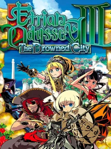 Portada de Etrian Odyssey III: The Drowned City