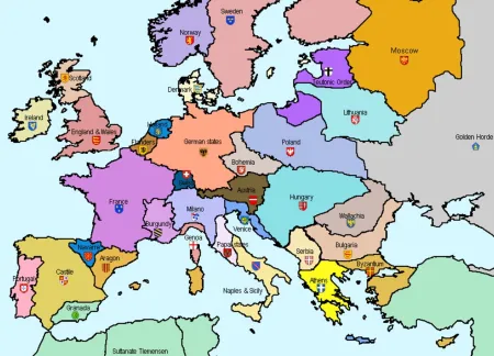 Portada de Europe 1300