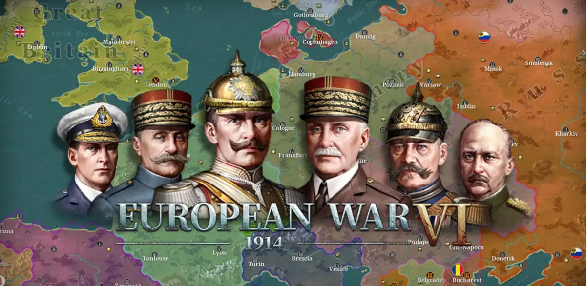 Portada de European War 6: 1914