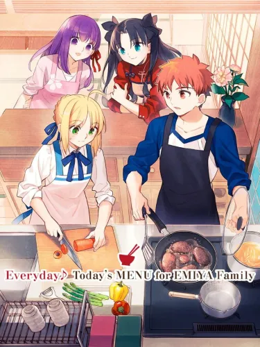 Portada de Everyday Today’s Menu for Emiya Family