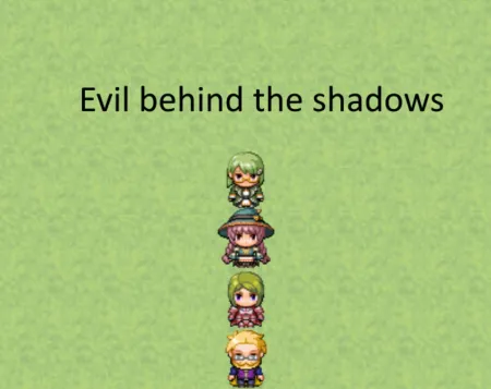 Portada de Evil behind the shadows