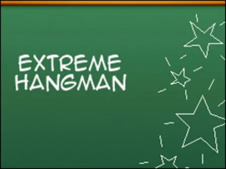 Portada de Extreme Hangman