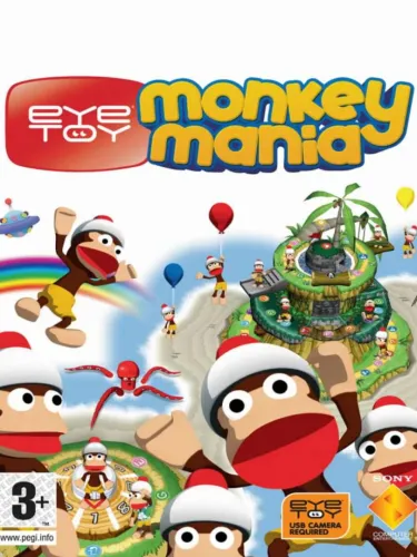 Portada de EyeToy: Monkey Mania
