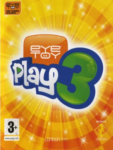Portada oficial del videojuego EyeToy: Play 3