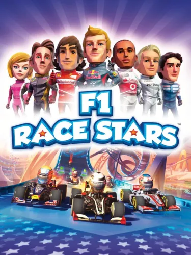 Portada oficial del videojuego F1 Race Stars