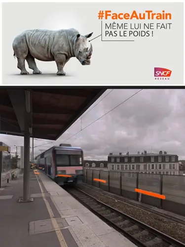 Portada de Face au train