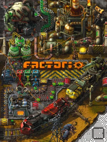 Portada de Factorio