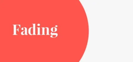Portada de Fading