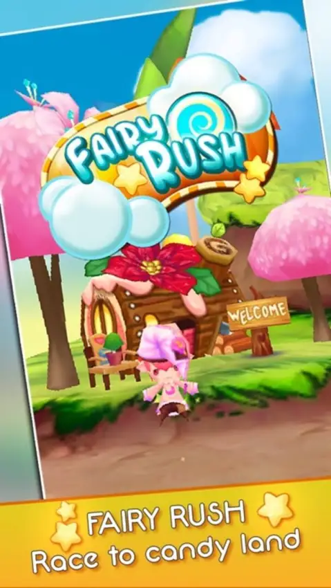 Portada de Fairy Rush: Fly to Candyland