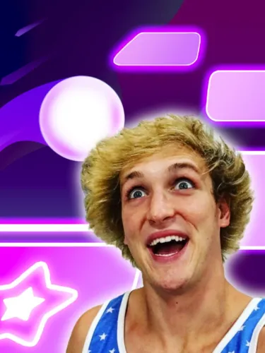 Portada oficial del videojuego Fall of Jake Paul Hop World
