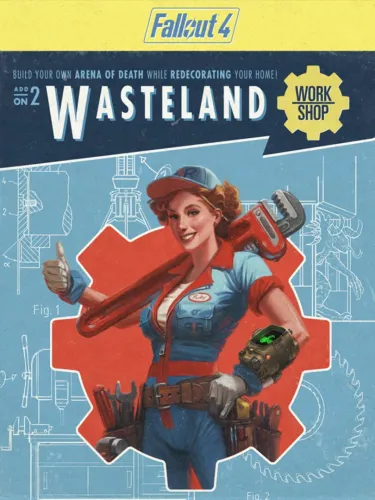 Portada oficial del videojuego Fallout 4: Wasteland Workshop