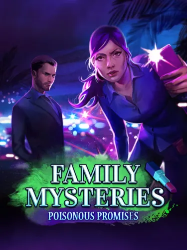 Portada oficial del videojuego Family Mysteries: Poisonous Promises