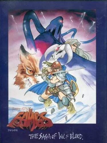 Portada de Fangs: The Saga of Wolf Blood