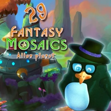 Portada de Fantasy Mosaics 29: Alien Planet