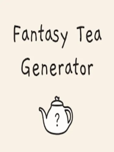 Portada de Fantasy Tea Generator