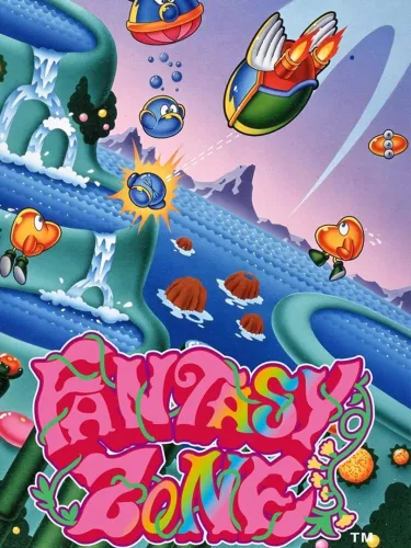 Portada oficial del videojuego Fantasy Zone