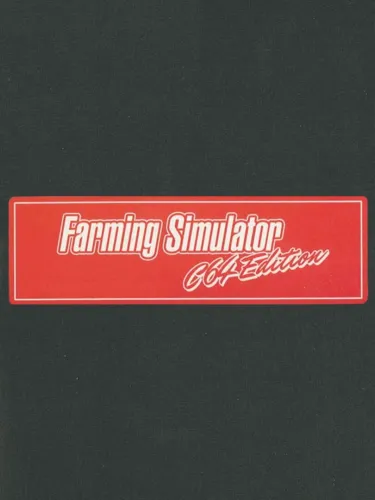 Portada de Farming Simulator C64 Edition