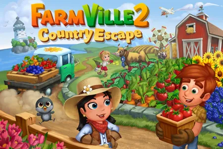 Portada oficial del videojuego FarmVille 2: Country Escape