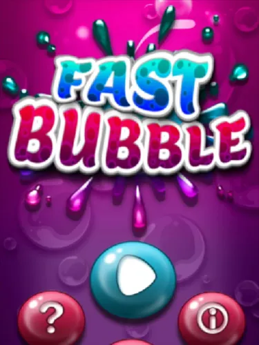 Portada oficial del videojuego Fast Bubble