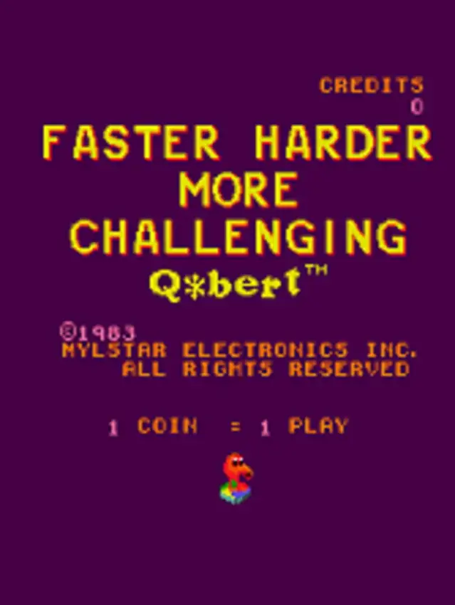 Faster Harder More Challenging Q*bert