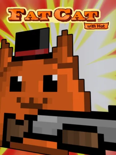Portada de FatCat with Hat: Reload the Powergun
