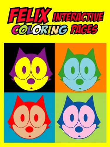 Portada de Felix Interactive Coloring Pages