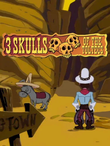 Portada de Fenimore Fillmore: 3 Skulls of the Toltecs